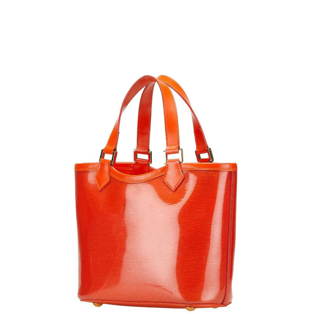Louis Vuitton Bay Plage Orange Handbag Leather Epi Lagoon Vinyl Orange